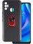 Tecno Spark 7 Kılıf Kickstand Yüzüklü Tpu Mat Silikon 1