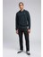Newblend Erkek Polo Yaka Sweatshirt Lacivert 1