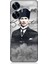 Realme C55 Uyumlu Atatürk Portresi Desenli Silikon Kılıf 1