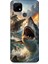 Realme C21 Uyumlu Köpekbalığı Saldırısı Desenli Silikon Kılıf 1