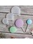 Cakepops Üçlü Daire Lolipop Şekerleme Çikolata & Pasta Silikon Kalıbı 1