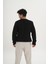 Unisex Pamuklu Içi Polarlı Bisiklet Yaka Sweatshirt 4
