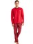 Erkek Pijama Takımı 40591 - Kırmızı 1