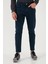 Streç Pamuklu Slim Fit Normal Bel Boru Paça Jeans Erkek Kot Pantolon 15900S31MILANO 1
