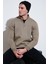 Pamuklu Regular Fit Yarım Fermuarlı Dik Yaka Sweat Erkek Sweat 59052592 1