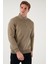 Pamuklu Regular Fit Yarım Fermuarlı Dik Yaka Sweat Erkek Sweat 59052592 5