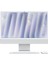 iMac M4 Çip 16GB 256GB SSD macOS 24" All In One Bilgisayar MWUC3TU/A Gümüş 1