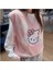 Anime Hello Kitty Baklava Desenli Oversize V Yaka Süveter 2