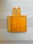 Bambu Kare 2li Sunum Tahtası 15X24,5X1CM 1