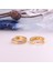 925 Ayar Gümüş Taşlı Halka Küpe Çap:13 Mm- ES00145 2
