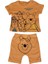 The Pooh Baskılı 2'li Takım - Turuncu 1