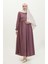 Fermuarlı Ferace 0569-09 Lila 2