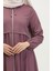 Fermuarlı Ferace 0569-09 Lila 4