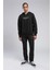 Faust Erkek Kapüşonlu Sweatshirt Siyah 1