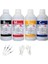 Epson Uyumlu L455 Cmyk 1 Litre Muadil Mürekkep Seti+Enjektör+Eldiven 1