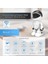 Full Hd Kablosuz Wifi Robot Kamera 3mp Iki Yönlü Ses Otomatik Izleme Hareket Algılama Kişi Takibi Ofis Ev Kamerası 4
