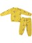 Papatya Desenli Pijama - Sarı 1
