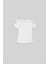 Jasmine Ekru Fırfırlı Kız Çocuk Tshirt 3