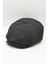 Erkek Yün Şapka Kasket Gotham Newsboy Cap-Siyah 1