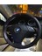 Dikişli Direksiyon Kılıfı Noktalı Nubuk Kırmızı Yüzük Kırmızı Dikiş Bmw E60 Için 1