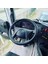 Dikişli Direksiyon Kılıfı Damarlı Siyah Deri Kırmızı Dikişli Actros Axor Için 1