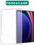 Samsung Galaxy Tab S9 Ultra 14.6 Inch X910 ile Uyumlu Silikon Kılıf Buzlu Şeffaf - FC013 2