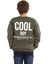 Cool Boy Baskılı Haki Renk Erkek Çocuk Sweat 5
