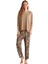 Kadın Silky Feel Bej Pijama Takımı 9517 1