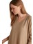 Kadın Silky Feel Bej Pijama Takımı 9517 3