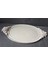 Gül Kabartma 39cm Tepsi Silikon Kalıp K-351, Polyester Taş Tozu Alçı Kalıbı 3