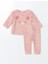 Lcw Baby Uzun Kollu Nakışlı Pelüş Kız Bebek Pijama Takımı 1