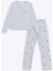 Lcw Dream Baskılı V Yaka Baskılı Kadın Pijama Takımı 5