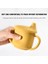 100% Gıda Sınıfı Besleme Drinkware Çift Saplı Sızdırmaz Çocuk Öğrenme Içme Bardağı Bpa Içermeyen Yürümeye Başlayan Su Şişesi (Yurt Dışından) 4