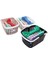 SEPETLİ MANDAL SET PLASTİK SEPET - MANDAL - ÇAMAŞIR İP 20MT (3791) 1