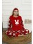 Kadın Uzun Kollu Alt Polar Üst Kışlık Pijama Takımı 02164 3