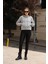 Sweatshirt Kadın Gri Kapüşonlu Özel Tasarım 2