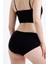 Yüksek Bel Pamuklu 7'li Paket Bato Külot Siyah 3