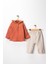 Pio Kids %100 Pamuk Keten Müslin Katlanabilir Kollu Kapüşonlu Jogger Alt 6-24 Ay Erkek Bebek Çocuk Takım 4