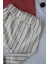 Pio Kids %100 Pamuk Keten Müslin Katlanabilir Kollu Kapüşonlu Jogger Alt 6-24 Ay Erkek Bebek Çocuk Takım 5