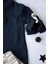 Pio Kids %100 Pamuk Keten Müslin Katlanabilir Kollu Kapüşonlu Jogger Alt 6-24 Ay Erkek Bebek Çocuk Takım 3