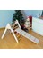 Montessori Tırmanma Seti| Montessori Orta Üçgen - Kemer - Rampa - Yastık Ahşap Set | Tırmanma Seti 6