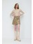 Fitilli Parlak Sırt Dekolteli Crop Top 3