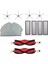 Roborock S5 Max S50/S55/S5 Uyumlu 14 Parça Yenileme Seti 1