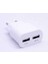 Beyaz 2000 Mah 2 In 1 Micro Ev Şarj Seti-Zore 3