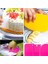 Pasta Hamur Şekillendirici Spatula Kesici Kazıyıcı Dekoratör Set 2