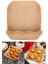 Tekno Trust ® 100 Adet Air Fryer Pişirme Kağıdı Tek Kullanımlık Yağ Geçirmez Kağıt Kare Tabak Model 1