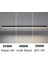 Lineer 60 cm Siyah Kasa Gün Işık 3000 K Ledli Sarkıt Modern Avize - Salon, Mutfak, Masa Üstü 1