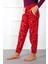 Bayan Welsoft Polar Tek Alt Pijama 210040 Kırmızı 2