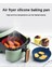 Tekno Trust Airfryer Silikon Pişirme Kabı Hava Fritözü Kabı Tüm Airfryer'lara Uyumlu 19CM 3