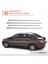 Peugeot 301 Krom Cam Çıtası 4 Parça Paslanmaz Çelik 2012 ve Üzeri 1